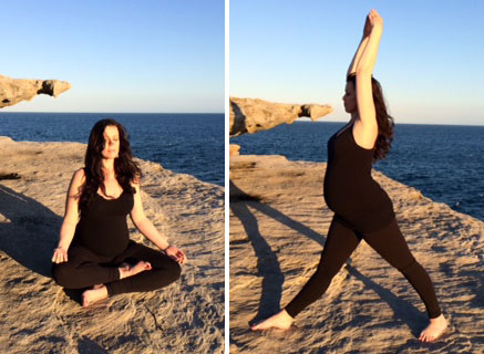 Sarah j Hyland Yoaga Clovelly